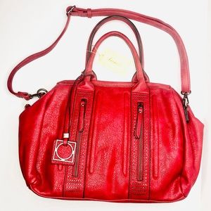 Triniti By Portola Collection Shoulder Bag Red